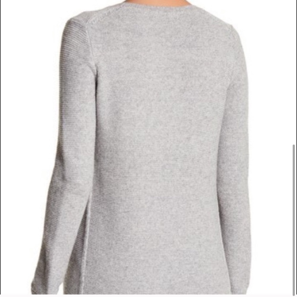 Madewell riverside grey textured sweater S - Picture 2 of 6